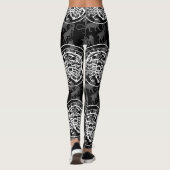 Zodiac Pattern Z02 - Schorpioen.nl Leggings (Achterkant)