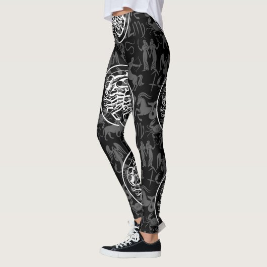 Zodiac Pattern Z02 - Schorpioen.nl Leggings (Links)