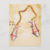 Zodiac: Pisces, C1350 Briefkaart (Voorkant)