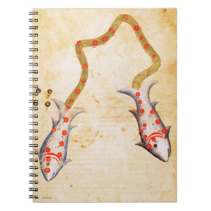 Zodiac: Pisces, C1350 Notitieboek