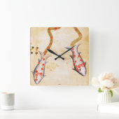 Zodiac: Pisces, C1350 Vierkante Klok (Huis)