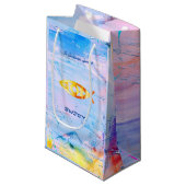 Zodiac Pisces Fishes Klein Cadeauzakje (Voorkant Gekanteld)