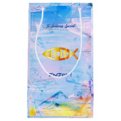 Zodiac Pisces Fishes Klein Cadeauzakje (Voorkant)