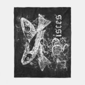 Zodiac Pisces Fleece Deken (Voorkant)