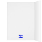 Zodiac Pisces Kaart, Horoscope Birthday Kaart (Binnen (Links))