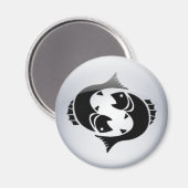 Zodiac Pisces Magneet (Voorkant / Achterkant)