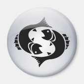 Zodiac Pisces Magneet (Voorkant)