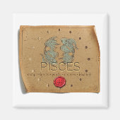 ZODIAC - Pisces - Magnet (Voorkant)
