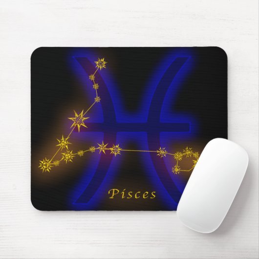 Zodiac - Pisces Muismat (Met muis)