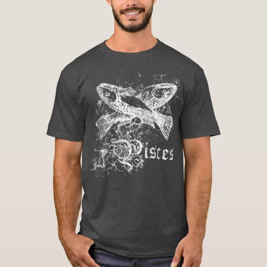 Zodiac  Pisces T-shirt (Voorkant)