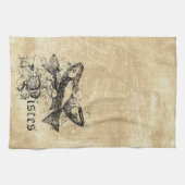  Zodiac Pisces Theedoek (Horizontaal)