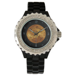 Zodiac Planet Venus Astronomy Taurus Typografie Horloge