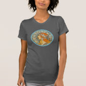 Zodiac Portrait Alphonse Mucha T-shirt (Voorkant)