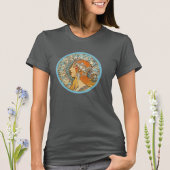 Zodiac Portrait Alphonse Mucha T-shirt
