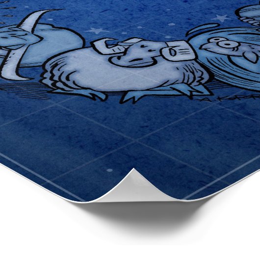 Zodiac Poster (Hoek)