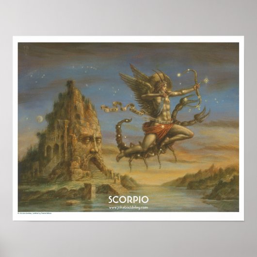 Zodiac-Poster - Scorpio Poster (Voorkant)