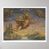 Zodiac Poster - Virgo (Voorkant)