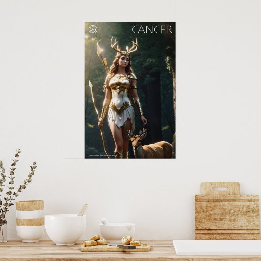 Zodiac Power: Kanker Poster (Keuken)