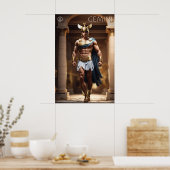 Zodiac Power: Tweelingen Poster (Keuken)