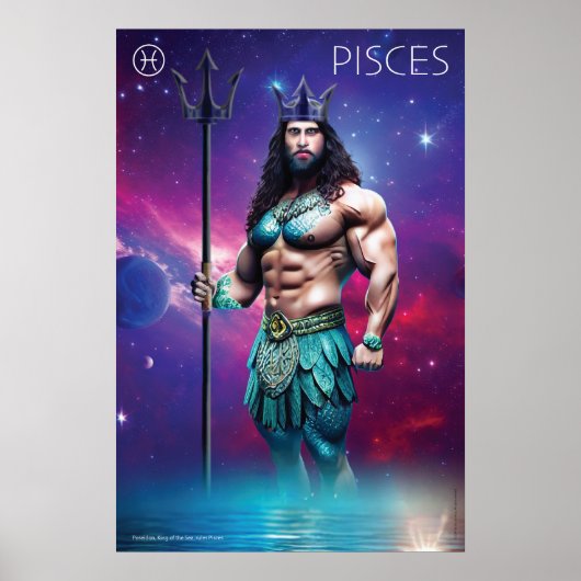 Zodiac Power: Vissen Poster (Voorkant)