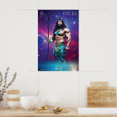 Zodiac Power: Vissen Poster (Keuken)