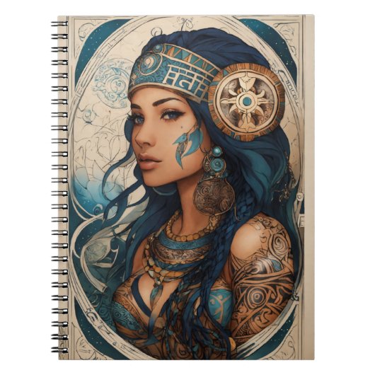 Zodiac Princess Spiral Notitieboek (Voorkant)