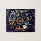Zodiac Puzzle Legpuzzel (Horizontaal)
