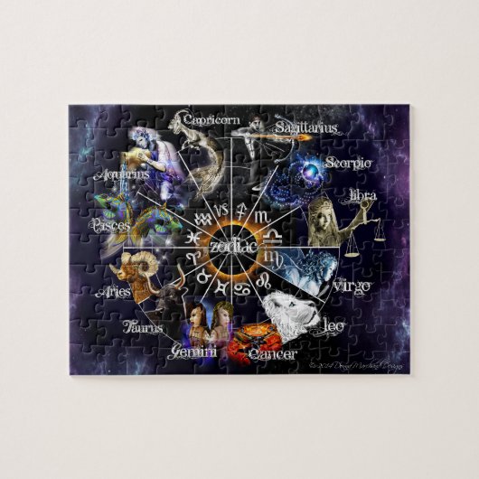 Zodiac Puzzle Legpuzzel (Horizontaal)