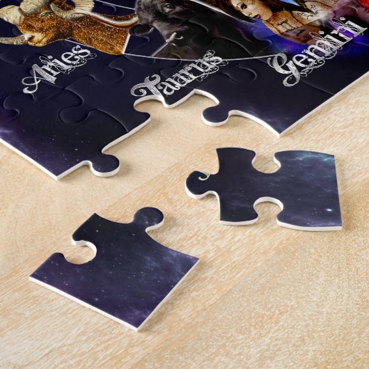 Zodiac Puzzle Legpuzzel (Zijkant)