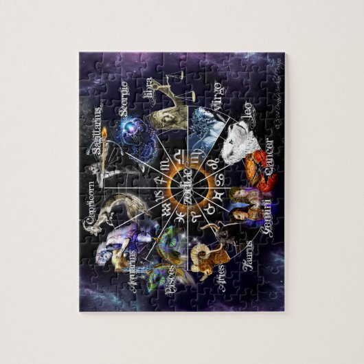 Zodiac Puzzle Legpuzzel (Verticaal)