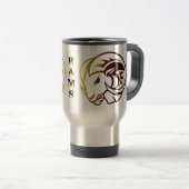 Zodiac Ram Bekerglas Reisbeker (Voorkant rechts)