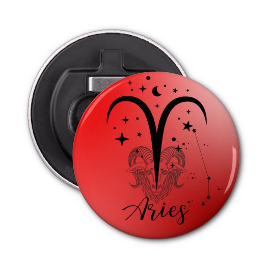 Zodiac Ram Bottle Opener (Voorkant)