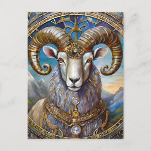 Zodiac - Ram de Ram Briefkaart