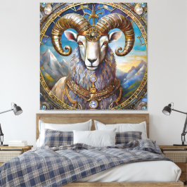 Zodiac - Ram de Ram Canvas Afdruk