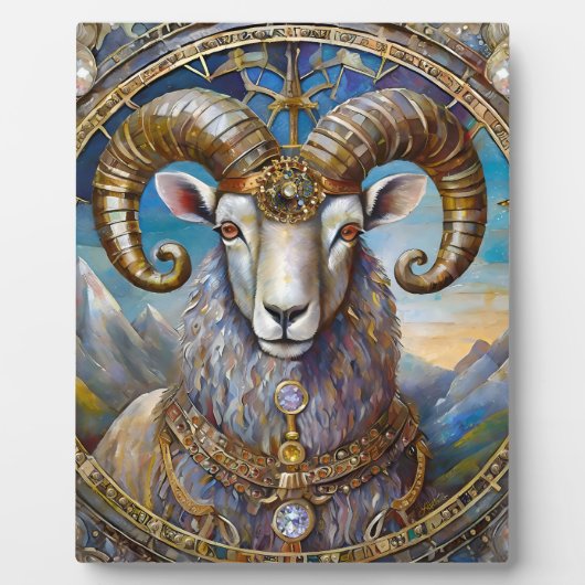 Zodiac - Ram de Ram Fotoplaat (Voorkant)