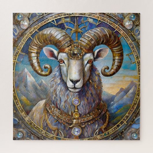 Zodiac - Ram de Ram Legpuzzel (Verticaal)