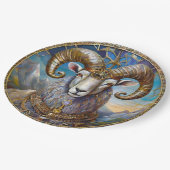 Zodiac - Ram de Ram Papieren Bordje (Gekanteld)