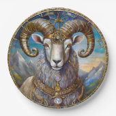 Zodiac - Ram de Ram Papieren Bordje (Voorkant)