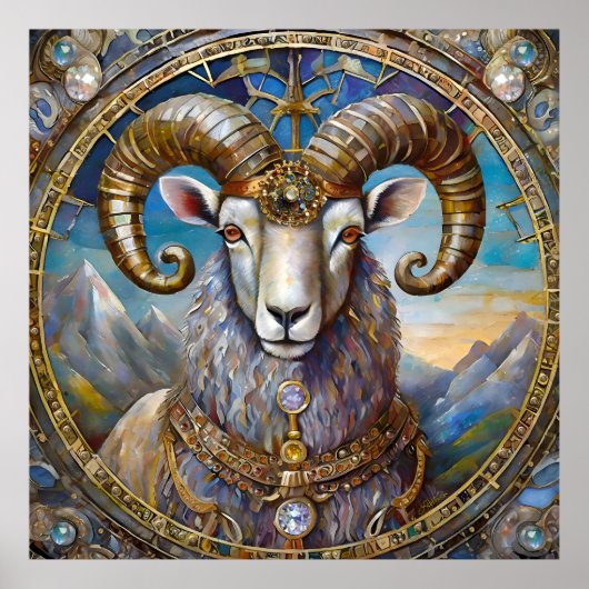 Zodiac - Ram de Ram Poster (Voorkant)