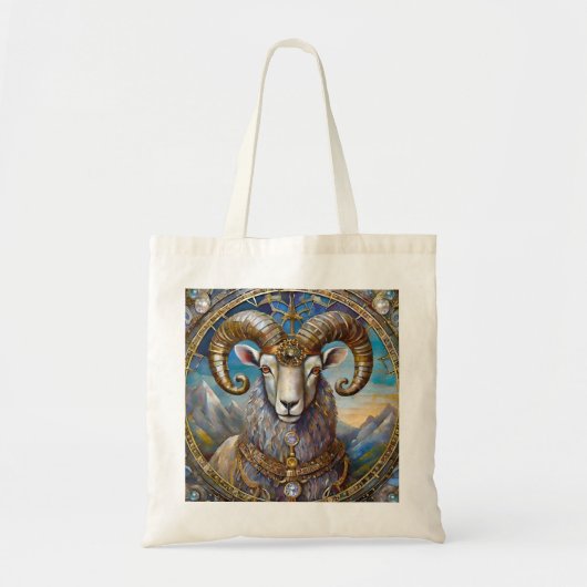 Zodiac - Ram de Ram Tote Bag (Voorkant)