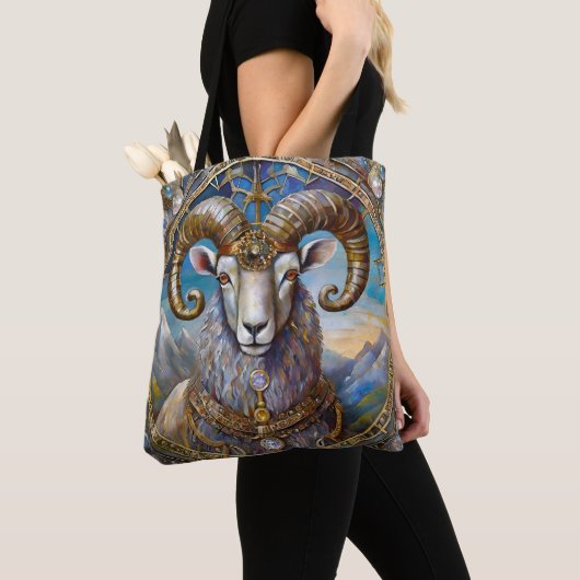 Zodiac - Ram de Ram Tote Bag (Dichtbij)