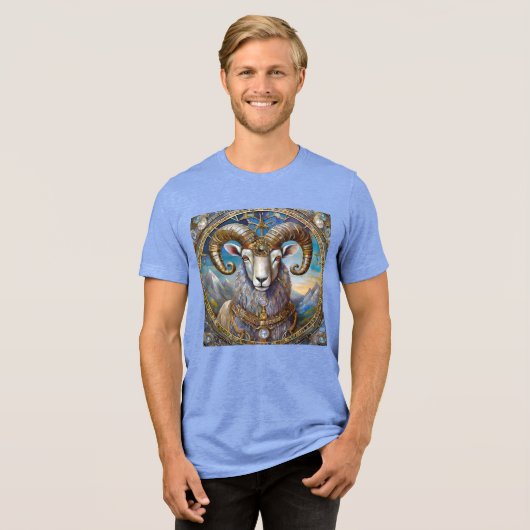 Zodiac - Ram de Ram Tri-Blend Shirt (Voorkant volledig)