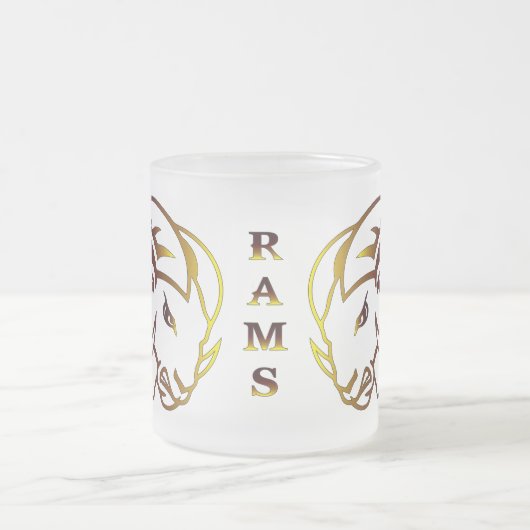 Zodiac Ram Glas Mok (Center)