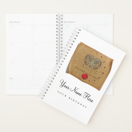 Zodiac - Ram - Persoonlijke Dagplanner Planner (Display)
