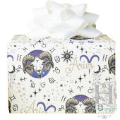 Zodiac Ram Wrapping Paper Cadeaupapier