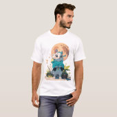 Zodiac Rat Cartoon T-shirt (Voorkant volledig)