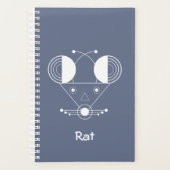 Zodiac Rat Organizer – Nezumi Patterned Edition (Voorkant)