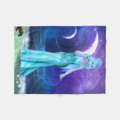 Zodiac-reeks: Cancer Fleece Blanket Deken (Voorkant (Horizontaal))