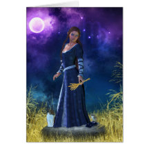Zodiac-reeks: Virgo Greeting/Note Card