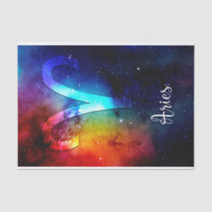 Zodiac: Regenboogruimte Tissuepapier